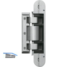 SIMONS Glast�rband TECTUS TEG 310 2D, verdeckt, 80kg, Edelstahl matt