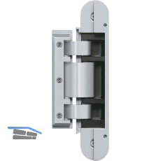 SIMONS Glast�rband TECTUS TEG 310 2D, verdeckt, 80kg,Stahl silberf�rbig