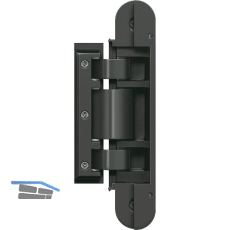 SIMONS Glast�rband TECTUS TEG 310 2D, verdeckt, 80kg, Stahl schwarz