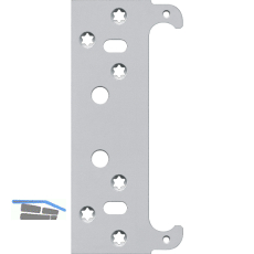 SIMONS Befestigungsplatte f�r Futterzarge zu TECTUS TE 240 3D, Stahl verzinkt