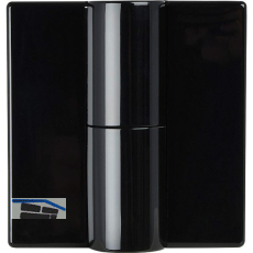 HEWI Aufschraubband B9505.50, links, Stahl/Kunststoff schwarz