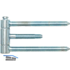 Steckband 3-teilig 18 mm, brandschutztauglich, Stahl verzinkt