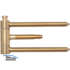 Steckband dreiteilig, 18 mm, brandschutztauglich, Stahl vermessingt