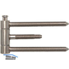 Steckband 3-teilig 18 mm, brandschutztauglich, Stahl vernickelt