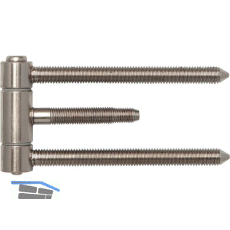 Steckband 3-tlg. 18 mm, brandschutztauglich, mit Aush�ngesicherung, vernickelt