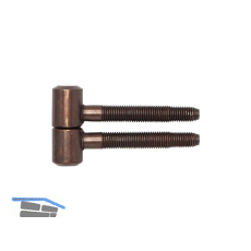 SFS Einbohrband f�r Futtert�ren, 16 mm, Stahl patiniert