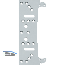 SIMONS Befestigungsplatte f�r Futterzarge zu TECTUS TE380 3D, Stahl verzinkt