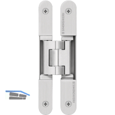 SIMONS T�rband TECTUS TE 240 3D, verdeckt, Edelstahl-Effekt