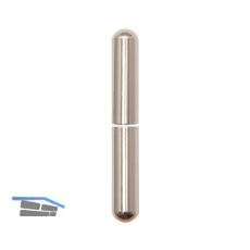 Aufsteckh�lsen 3- DIM, rund, Band � 15 mm, Aluminium vernickelt 92 mm