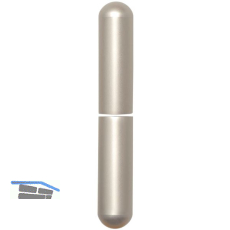 Aufsteckh�lsen 3- DIM, rund, Band � 20 mm, Aluminium vernickelt matt 112 mm