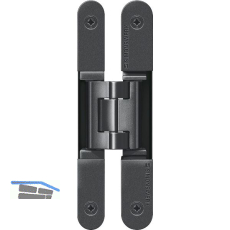 SIMONS T�rband TECTUS TE 240 3D, verdeckt, schwarz beschichtet RAL 9005