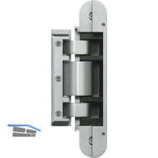 SIMONS Glast�rband TECTUS TEG 310 2D, verdeckt, 60 kg, Edelstahl matt