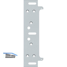 SIMONS Befestigungsplatte f.Futterzarge Keep Close KCM50FZ zu TEG310 2D,verzinkt