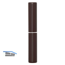 Aufsteckh�lsen 3- DIM, Band � 15 mm, Bandh�he 112 mm, Kunststoff braun