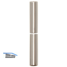 Aufsteckh�lsen 3- DIM, Band � 15 mm, Bandh�he 112 mm, Aluminium vernickelt