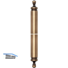 Aufsteck-Zierh�lsen 3- DIM, Band � 20 mm, Messing patiniert