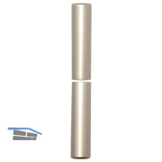 Aufsteckh�lsen 3- DIM, Band � 15 mm, Bandh�he 92 mm, Aluminium vernickelt matt