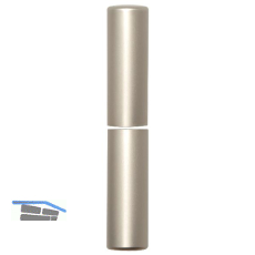 Aufsteckh�lsen 3- DIM, Band � 20 mm, Bandh�he 112 mm, Aluminium vernickelt matt