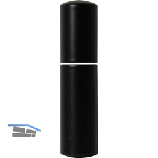 Aufsteckh�lsenset, Unterteil f�r Band mit 2 Zapfen, flachrund, � 16mm,schwarz