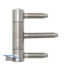 Einbohrband 3-tlg. BAKA C 1-20 WF mit Stiftsicherung, 20 mm, Stahl verzinkt