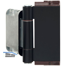 SFS Haust�rband Easy 3D Stiftsicherung, Aluminium schwarz matt