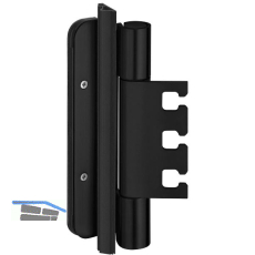 SIMONSWERK Objektband VX 7939/160 FD, Bandh�he 160 mm, schwarz (RAL 9006)