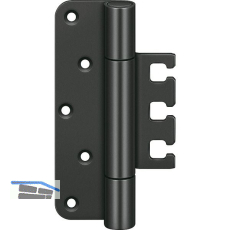 SIMONSWERK Objektband VX 7729, Bandh�he 120mm,Stahl beschichtet schwarz RAL 9005