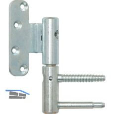 T�rband 3-DIM 2-tlg. � 20 mm links, Bandh�he 112 mm, silber