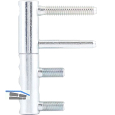 SOLIDO Holz-T�rband 3-DIM f�r Stahlzargen, Band � 20 mm,Stahl verzinkt