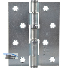 Scharnierband, 127 x 102 x 3,0 mm, Stahl verzinkt