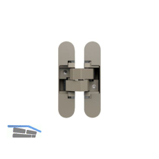 ANSELMI T�rband verdeckt AN 150 3D, Zinkdruckguss vernickelt matt