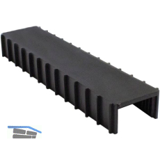 IAM DESIGN Befestigung SPEEDY RAIL f. Nutrohr,Glasst�rke 12,76mm,Kunststoff/EPDM