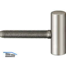 SIMONSWERK T�rband-Fl�gelteil Variant V 0020, Band � 15 mm, Edelstahl