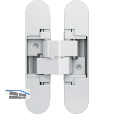 ANSELMI T�rband verdeckt AN 160 3D, Gro�packung, Zinkdruckguss wei�