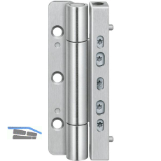 Haust�rband SIKU RB 5020 3D, Stiftsicherung, Edelstahl matt