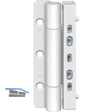 Haust�rband SIKU RB 5010 3D, Stahl wei� RAL 9016