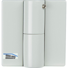 HEWI Aufschraubfederband B9505.75, rechts, Stahl/Kunststoff hellgrau