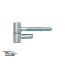 SFS Stahlzargenband 2-tlg. Band 16x41mm,Stahl verzinkt