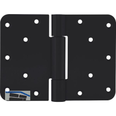 Aufschraubband B 3027 mit festem Stift, 120 x 160 mm, schwarz RAL 9005