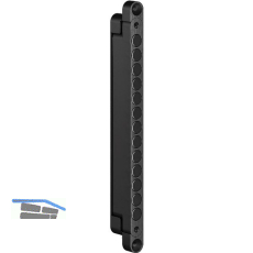 SIMONS Schlie�magnet Keep Close KCM 50, 195 x 13 mm, schwarz matt RAL 9005