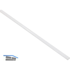 IAM DESIGN Abdeckprofil zu Befestigungsprofil f�r LED Beleuchtung, 2000 mm