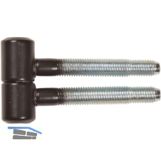 SFS Einbohrband f�r Futtert�ren, 16 mm, Stahl schwarz beschichtet