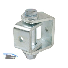 Anschwei�band verstellbar Typ A, Platte 30 x 45 mm, Stahl verzinkt