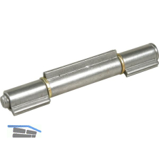 Anschwei�band 3-teilig I-Lappen 902, Bandh. 120 mm, � 15 mm, Edelstahl