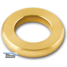 Laufring f�r Konstruktionsb�nder, f. Stift 16 mm, Au�en � 28 mm, Messing blank