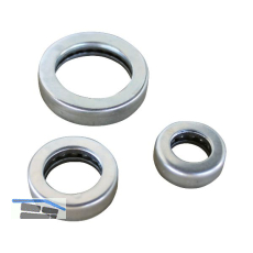 Kugellagerlaufring f�r Anschwei�band, Au�en � 28 mm, H�he 7 mm, Stahl verzinkt