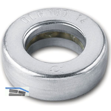 Kugellagerlaufring f�r Konstruktionsb�nder Stift 16 mm, � 27 mm, Stahl verzinkt