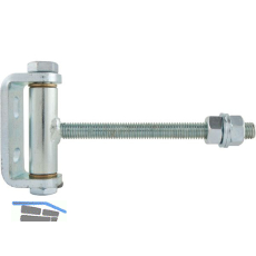 Zauntorband L�nge 170 mm, Gewinde M12, Stahl verzinkt