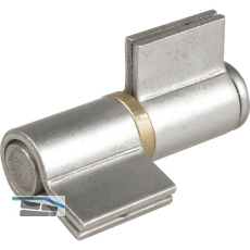 Anschwei�band 2-teilig I-Lappen 404C, Bandh. 90 mm, � 28 mm, Stahl blank