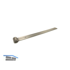 Langb�nder mittig gerollt, ohne Kegel, 300 x 30 x 3 mm, Edelstahl-Effekt